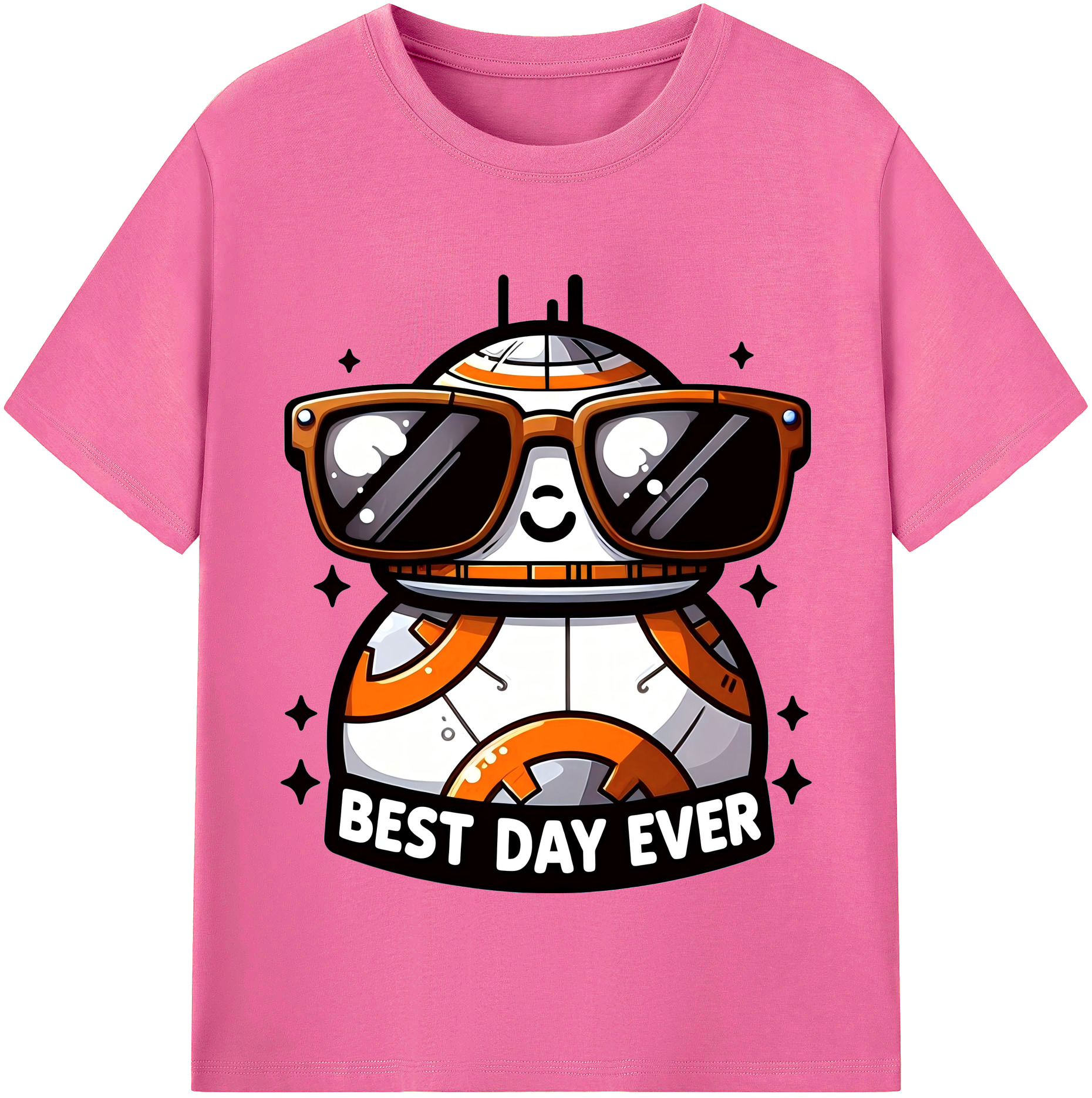 （画像用） スター・ウォーズ Star Wars レディースカジュアルプリントTシャツ（綿100％）